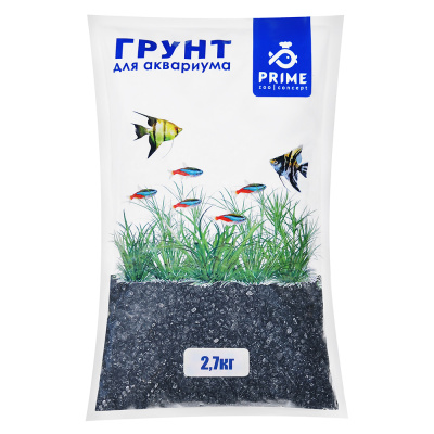 PRIME Грунт Черный 3-5мм 2,7 кг